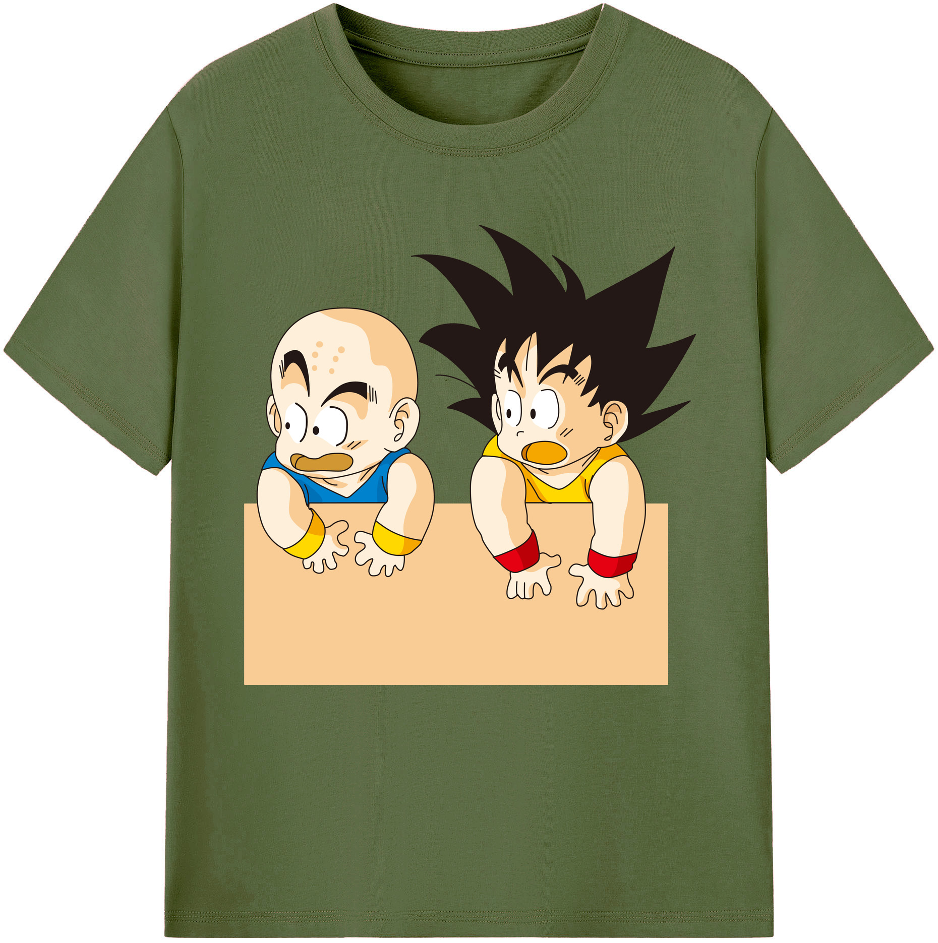 （画像用） ドラゴンボール 孫悟空（そん ごくう）Son Goku カカロット DRAGON BALL Kakarotto 綿100％半袖Tシャツ（フロントプリント）